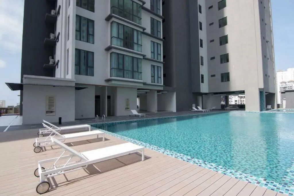 شقة Jazz 222: Cosy 2-Bedroom Suite With Seaview جورج تاون ماليزيا